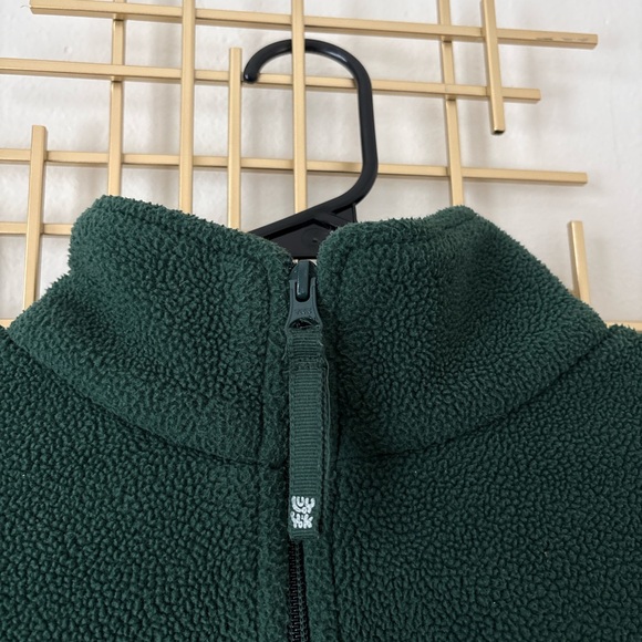 Lucy & Yak Forest Green Women's Quarter-Zip Fleece - Picture 3 of 4
